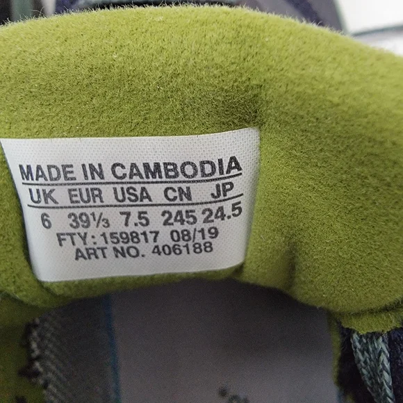 Salomon Sz 7.5 Outline GTX Contragrip Hiking Sneakers Shoes - Picture 8 of 8